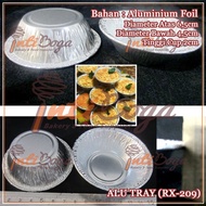 ALU TRAY - Aluminium Foil Cup ( RX-209 / RR-604 ) ecer 25 pcs