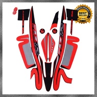 Yamaha F1ZR 2001 Orange Caltex Striping Stickers List Best Caltex F1ZR 2001 Standard Stickers