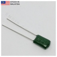 5 PCS 2J332J 0.0032UF 3.3NF 630V, Mylar Polyester Film Capacitor