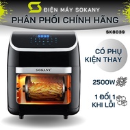 SOKANY 2500W oil-free fryer, food vacuum technology keeps moisture and flavor - SK8039