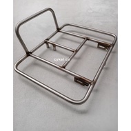 Ruck rack pizza front rack raw stainless steel 304 handmade