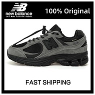 New Balance charcoal black 2002r sports shoes are comfortable, shock-absorbing