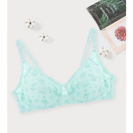 Wirefree Teenage Bra The Brahouse B14- 1219 Triangle Cotton Thin Foam Bra Without Wire Size 34 (75) 