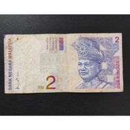 Malaysia 8th Series RM2 Banknote – Ahmad Don Signature – Circulated(Random Serial Number)