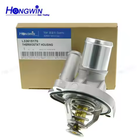 L33615170 New Engine Coolant Thermostat Housing Fits Mazda 3 5 7 CX-7 2.0L 2.3L 2.5L For Ford Focus 