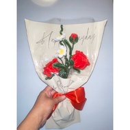 Bouquet Of 3 Beautiful Roses