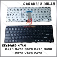 Compatible Keyboard For G470 G475 B470 B475 B490 V370 V470 Z470 BLACK -AJNB