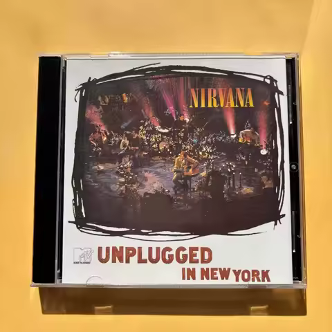 Nirvana "MTV Unplugged in New York" Alternative Rock Music CD Acoustic Live Performance Grunge Class