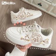 Harry Potter Cricket shoes Graffiti girl Breathable shoes student Little white shoes
