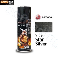 SAMURAI Y124* STAR SILVER / SAMURAI SPRAY PAINT / SAMURAI YAMAHA STAR SILVER