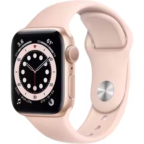Apple Watch Series 6 Aluminum 40mm A2291 (GPS Only, No Cellular) Gold - Refurbished Good Condition