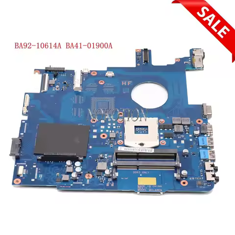 NOKOTION For Samsung NP550 NP550P5C Laptop Motherboard DDR3 Free CPU BA41-01900A BA41-01898A BA92-10
