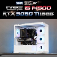 Special Custom 104 / คอมประกอบ CPU i5 14500 / ZOTAC GAMING GEFORCE RTX 5060 TI 16GB TWIN EDGE OC