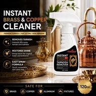 【Quick Cleaning】Brass Rust Removal Cleaning Spray Brass Polish/Metal Polish/Polishing Spray/Rust Cle