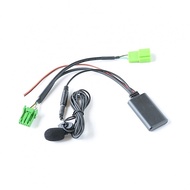 Wireless AUX Adapter Built-in Microphone Wide Voltage Range Hands-free Car Kit