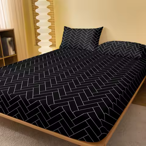 1 Piece Of Harrow Porcelain Pattern Frosted Bedsheet, Bedroom Printed Bedspread, Bedding (Excluding 