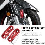 Motorcycle Mud Guard for KYMCO AK550 2017- 2026 AK575 Fender Axle Copper Plate Decorative Cover Moto