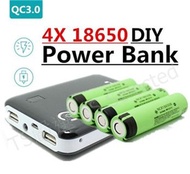 18650 DIY 可換電池 快充 行動 電源 4節 QC 3.0 閃電 免焊接 大容量 USB 高容量 充電器 鋰電池 便攜 手電筒 超薄 應急 登山 露營 緊急 生日 耶誕 禮物 iphone 蘋果 小米 LED power bank