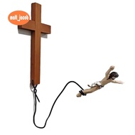 Wall Crosses Bungee Jumping Decoration, Easter Crosses Decoration Wall Ornament Decoration