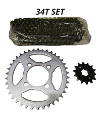 34T SET SPROCKET FOR SKYGO125/150 AND EURO125/150 DAANG HARI