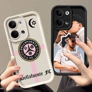 Dellafuente F C Logo Phone Case For OPPO Reno 14 Pro 13F 12F 11F Reno 13 12 11 8 7 6 10 Pro Plus Ren
