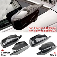 Rearview Mirror Covers Side Mirror Caps For BMW E46 E39  1998 1999 2000-2005 51168238375 51168238376