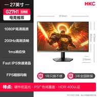 HKC Gaming Monitor 27 Inch 2K 180HZ IPS Display for Notebook External Connection High Definition 144
