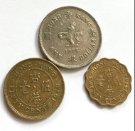 ❤️1978香港女王頭❤️硬幣壹元、伍毫及貳毫各一❤️1元5毫2毫 全部3枚只係$15
