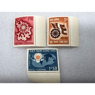 Vietnamese Stamps United Nations Symbol Set Year 1965 Complete Of 3
