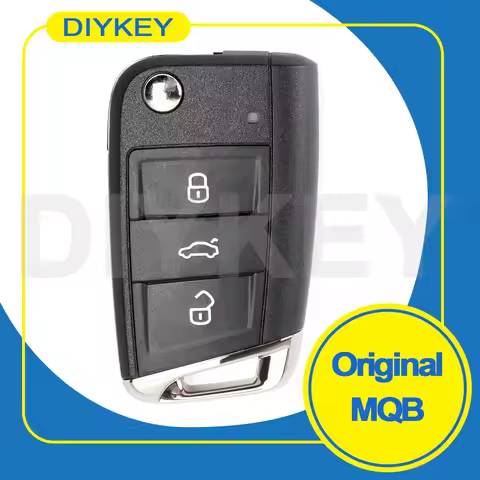 DIYKEY Genuine MQB Keyless Go Fob For VW Skoda MQB Golf GTI MK7 2017 Touran Polo Tiguan Remote Key 5