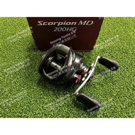 2024 SHIMANO fishing reel SCORPION MD 200XG 201HG 301XG 301XGLH Baitcasting Fishing Reel With Free G