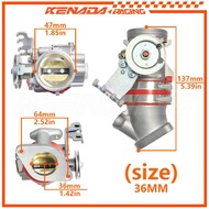 KENADA RACING THROTTLE BODY Y15 Y15ZR LC150 OVAL TB Y15ZR 32/34/36/38/40MM new