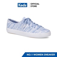 KEDS WF63095 KICKEDSTART SCRIBBLE LAVENDER Women's Lace-up Sneakers Blue very good