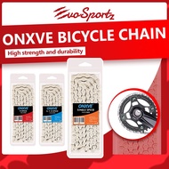ONXVE Bicycle Chain | Bike Silver Chain | Road Bike / MTB / City Bike / Fixie Chains