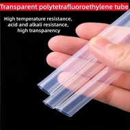 PTFE Tube F46 Hard Tube Thickened PTFE Tube Transparent PTFE Tube High Temperature Resistant PTFE Tu