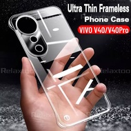 VIVOV40 2024 Clear Ultra Thin Casing For Vivo V40 Pro E V40Pro V40e V 40Pro VIVOV40Pro VIVOV40E V234