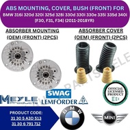 ABSORBER MOUNTING, COVER (FRONT, REAR) FOR BMW 316i 320d 320i 325d 328i 330d 330i 330e 335i 335d 340