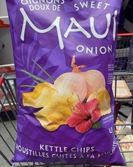 Delicious snacks sweet MAUI onion kettle chips 超好味洋蔥脆片680g