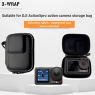 Suitable for DJ Action5Pro Sports Camera Storage Bag Portable Shock-resistant Cushioning Waterproof 