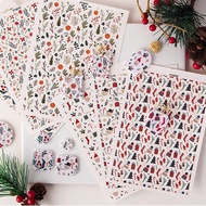 Christmas Water Transfer Paper Polymer Clay Cutters|Ceramic Tools|Polymer Clay Cutters|Floral Cutter