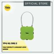 Yale YP4/41/350/1 Novelty Luggage Travel Lock (Purple/Green)