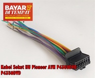 Kabel Head Unit Soket Pioneer AVH P4300DVD/AVH P4350DVD 2 DIN Kabel Soket Colokan Tape Mobil Pioneer