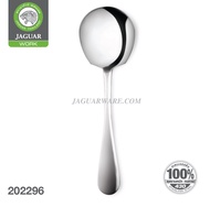 JAGUAR ช้อนเสริฟสเเตนเลส ลายโลตัส แพ็คละ 4 คัน (2แพค) สแตสเลส 430 แท้ 100% เกรดใช้กับอาหาร Food Grade ISO9001 ผลิตในประเทศไทย
