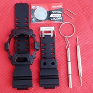 MATTE BLACK G8900 G-8900 GLS8900 GLS-8900 GR8900 GR-8900 STRAP AND BEZEL REPLACEMENT SET