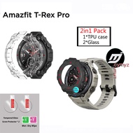 Amazfit T-Rex Pro case Protective Shell Frame Protector for Xiaomi Huami Amazfit TRex Soft TPU Case Cover