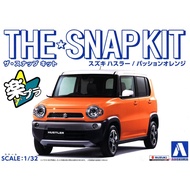 AOSHIMA 1/32 SNAP KIT SUZUKI HUSTLER PASSION ORANGE