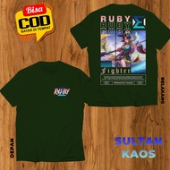 SULTAN KAOS DEWASA DAN ANAK MOBILE LEGEND RUBY PRISMATIC PLUME BAJU ML RUBY FIGHTERS TSHIRT MLBB BIS
