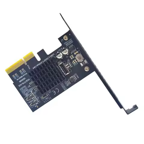 USB3.2 Gen2x2 20Gbps Type E Pci-e 4x Expansion Card Type C Front High Performance USB3.2 PCI E Riser