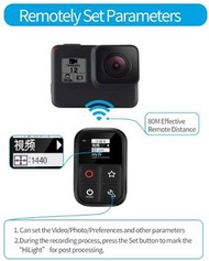 實體店鋪/SF (🈹🈹🈹限今日特價$198)TELESIN Upgraded Smart WiFi Remote Control Waterproof Camera Controller with L