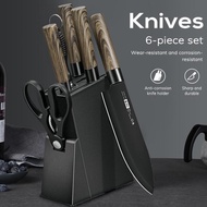 Terpopuler Kitchen knife set 6-piece stainless steel knife cooking